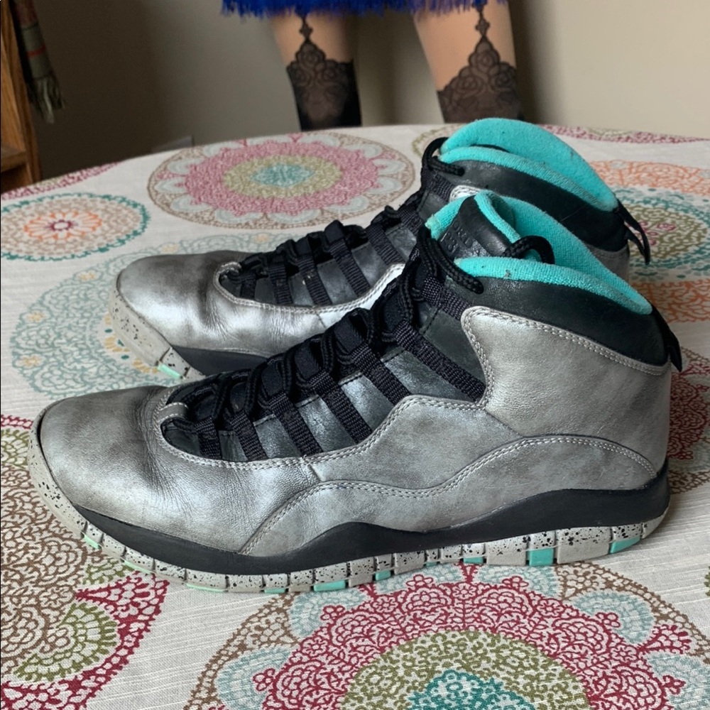 RARE Air Jordan 10 Retro 30th Lady Liberty 705178-045 2014 Size 10.5